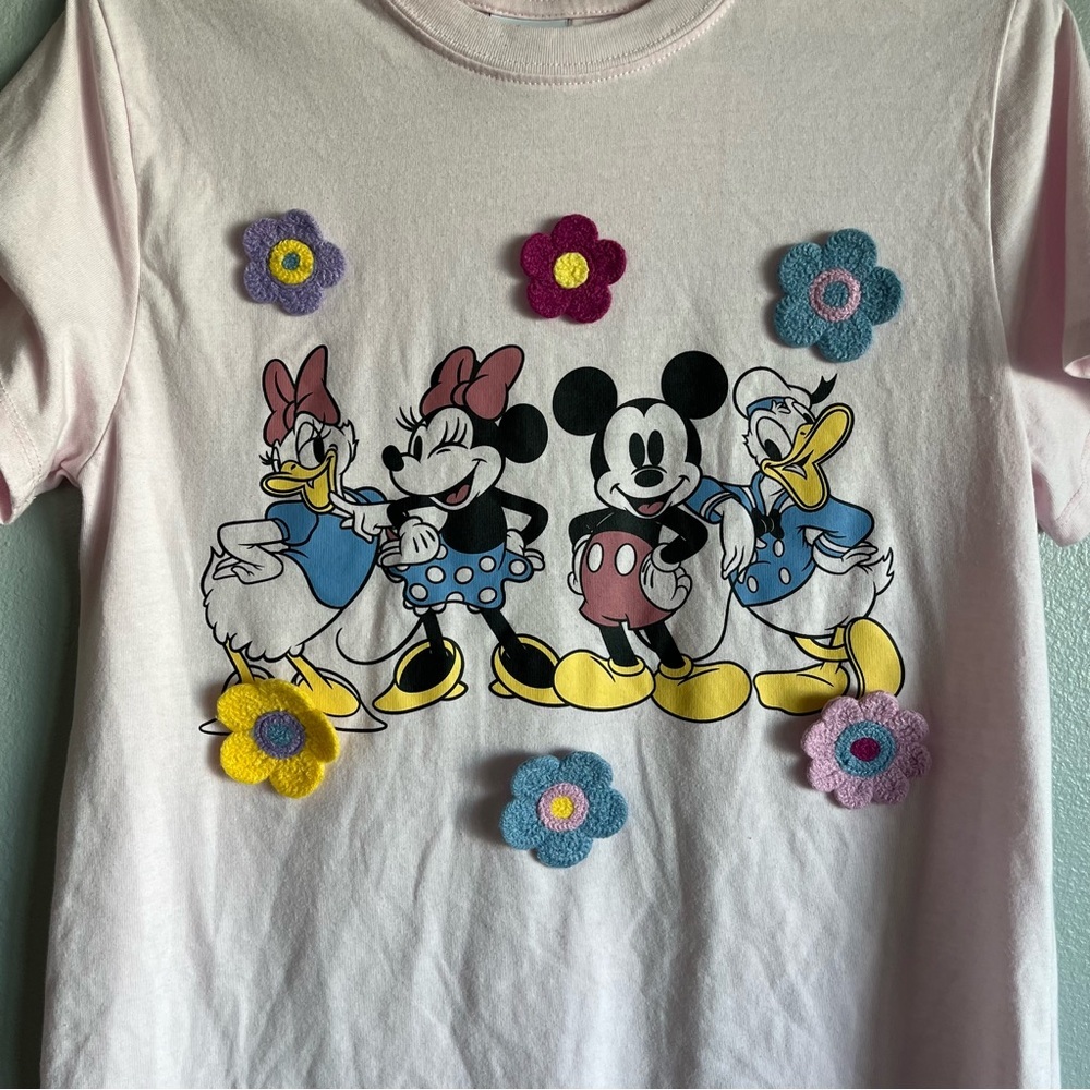 Disney Mickey and Friends Pink Women’s T-Shirt